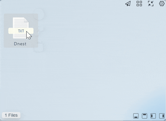 Dnest：专为Windows用户设计的文件暂存工具，类似于MacOS上的Yoink